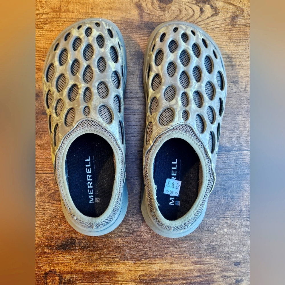 Merrell Hydro Mules Women size 9 Green
